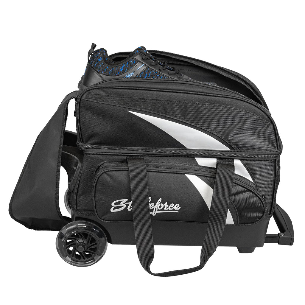 KR Strikeforce Cruiser Smooth Double Roller with Shoe Compartment and Side Accessory Pocket