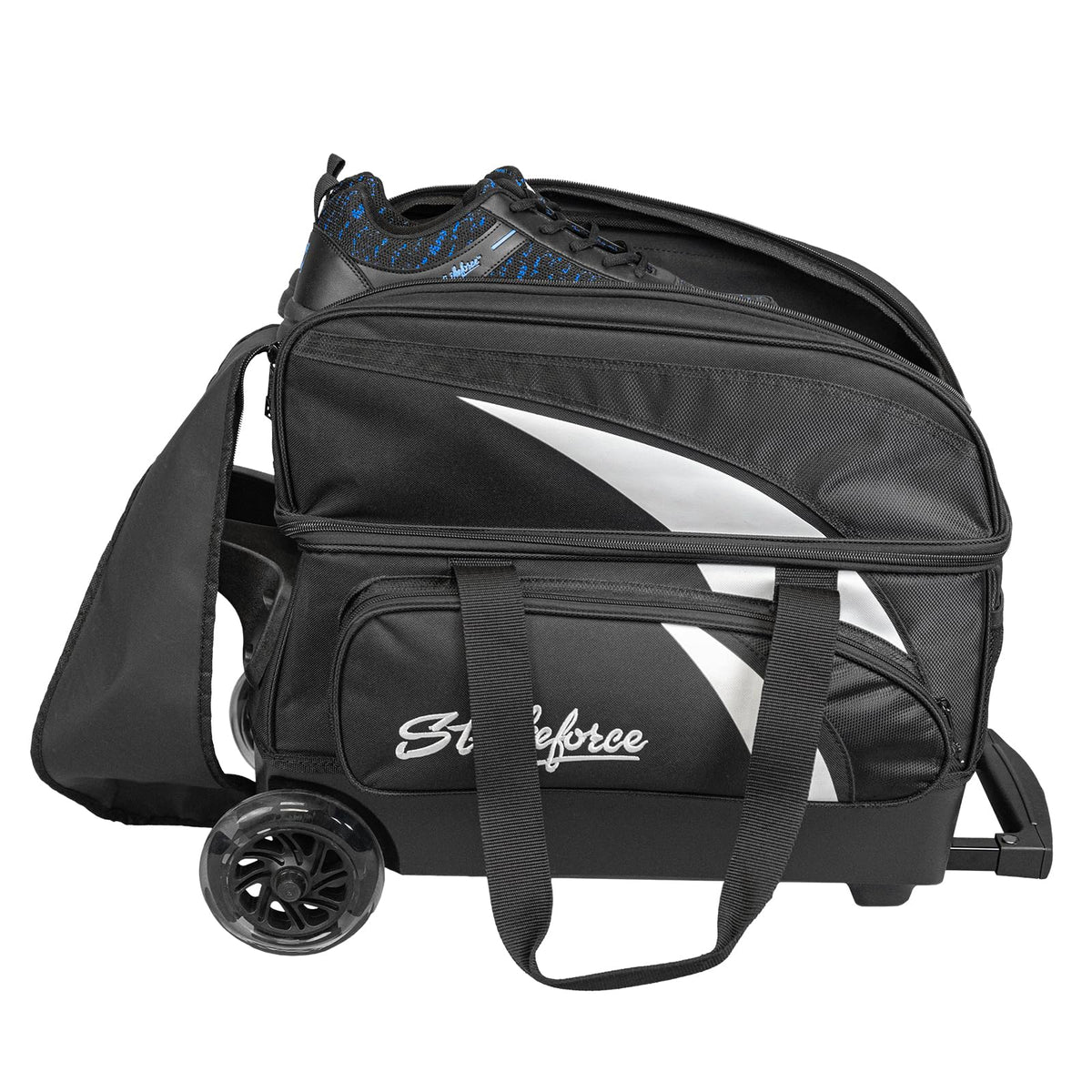 KR Strikeforce Cruiser Smooth Double Roller with Shoe Compartment and Side Accessory Pocket