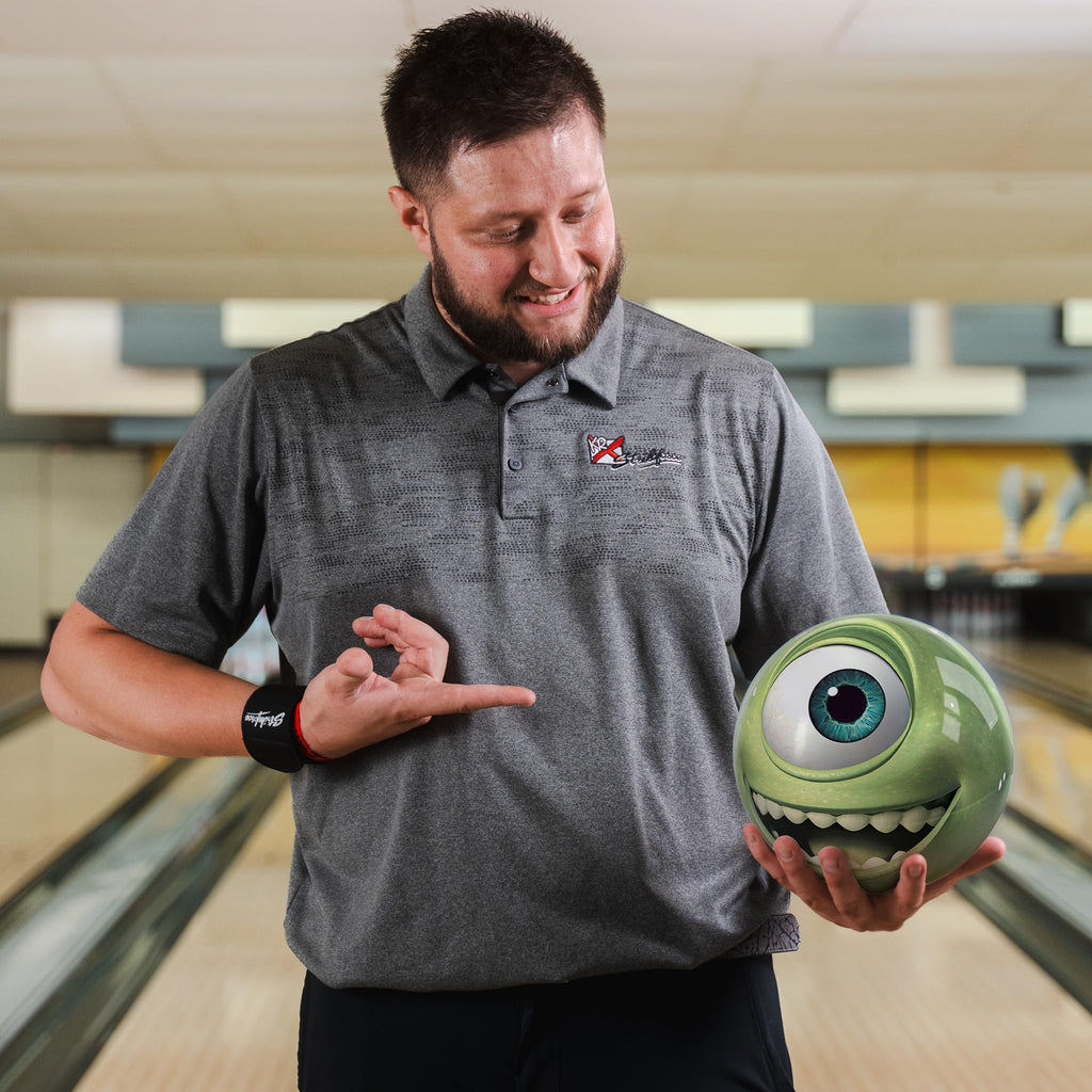 KR Strikeforce Disney Monsters Inc Mike Wazowski Undrilled Bowling Ball