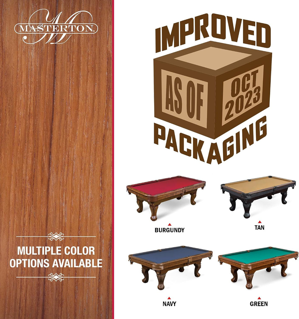 EastPoint Masterton Billiard Table, Pool Table, for Adults, Engineered Wood