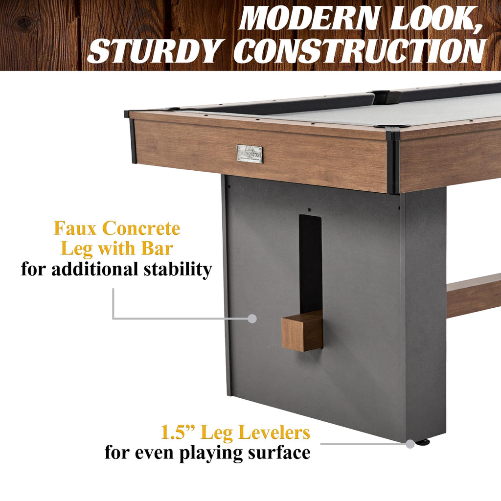 Barrington Billiards Urban Drop Pocket Pool Table, Premium Billiard Table