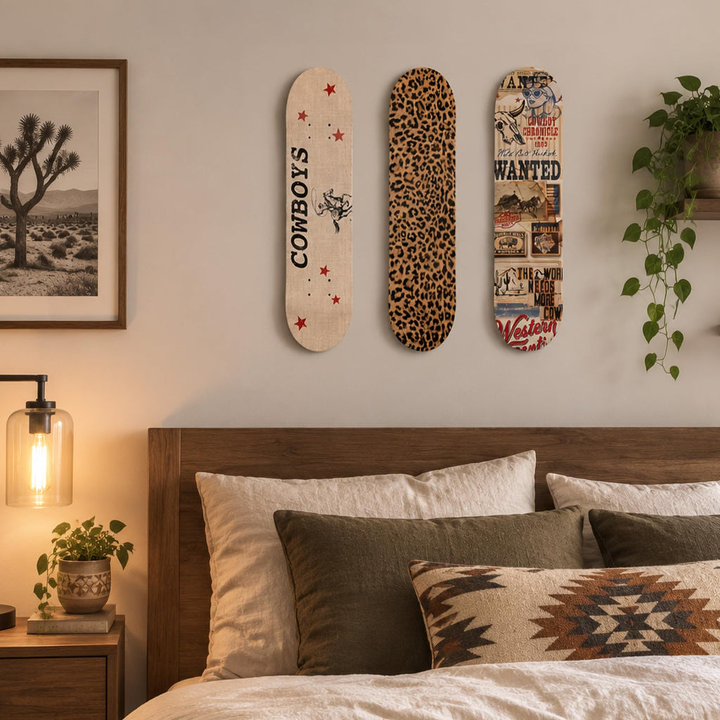 TwoDays Skateboard Wall Decor Set, Dolce Vita Ciao, 3 Decks