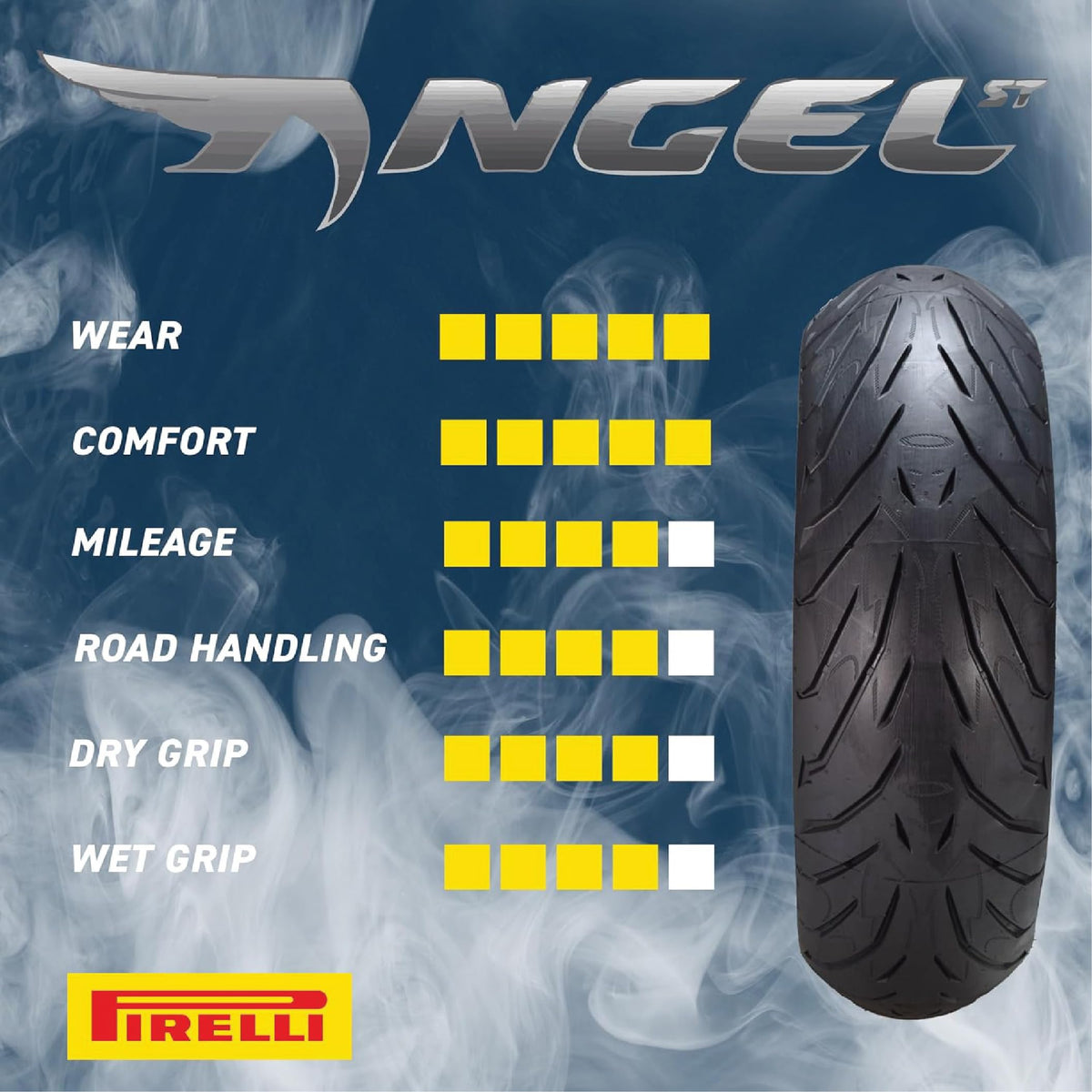 Pirelli Angel ST 160/60ZR17 (69W) Rear Motorcycle Tire