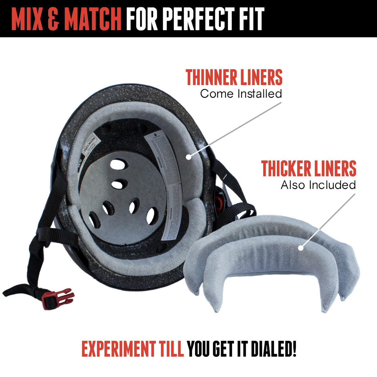 Triple Eight The Certified Sweatsaver Helmet with Visor for Roller Derby, Skateboarding and BMX