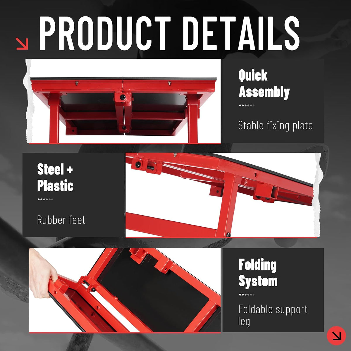 39.53In Skate Grind Rail - Portable Skateboard Rail for Grinding,