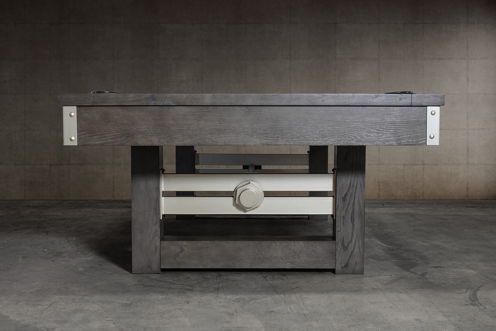 Nixon Billiards - Bryant Slate Billiard Pool Table - Grayson Grey (Metal Leg) - 7FT and 8FT
