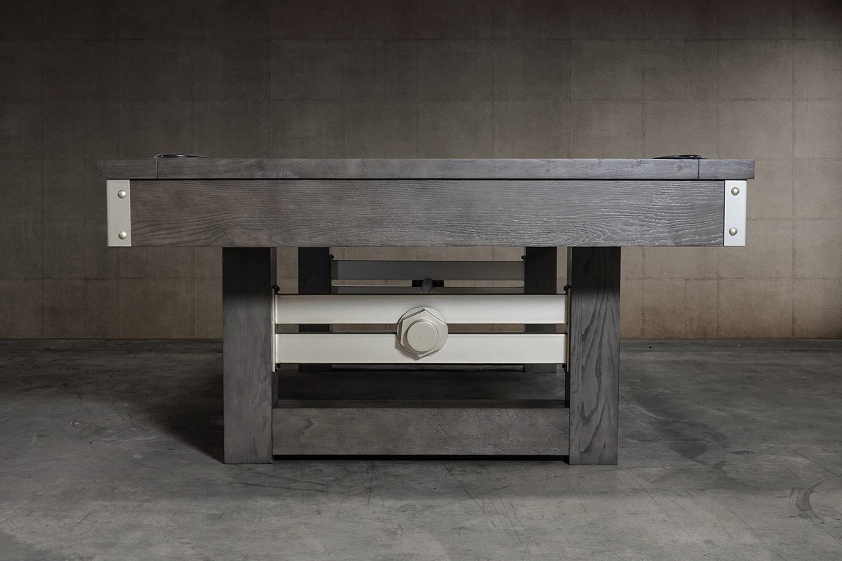 Nixon Billiards - Bryant Slate Billiard Pool Table - Grayson Grey (Metal Leg) - 7FT and 8FT