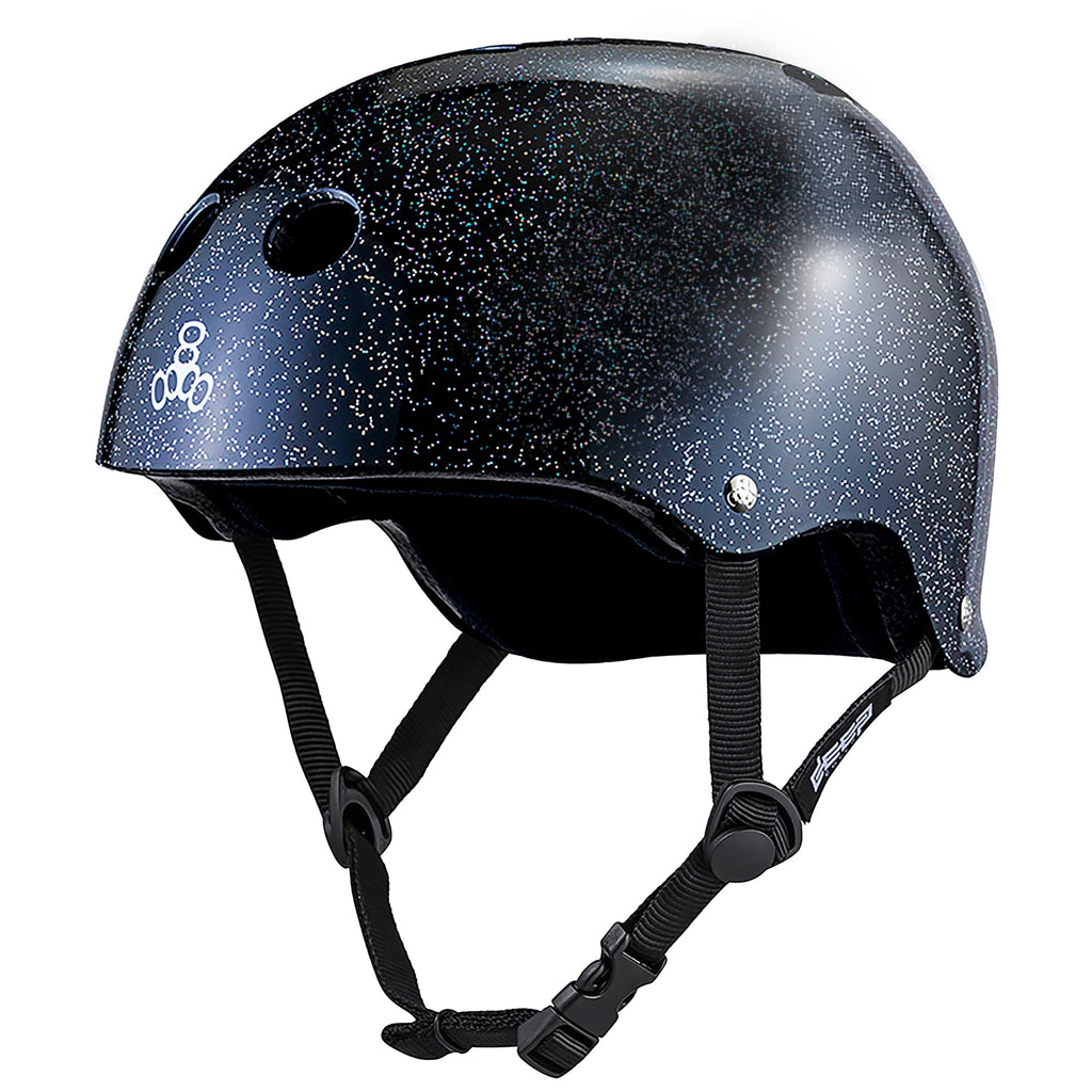 Triple Eight Deep Cover Helmet - Ideal for Skateboarding, Bicycling, BMX, and Roller Skating