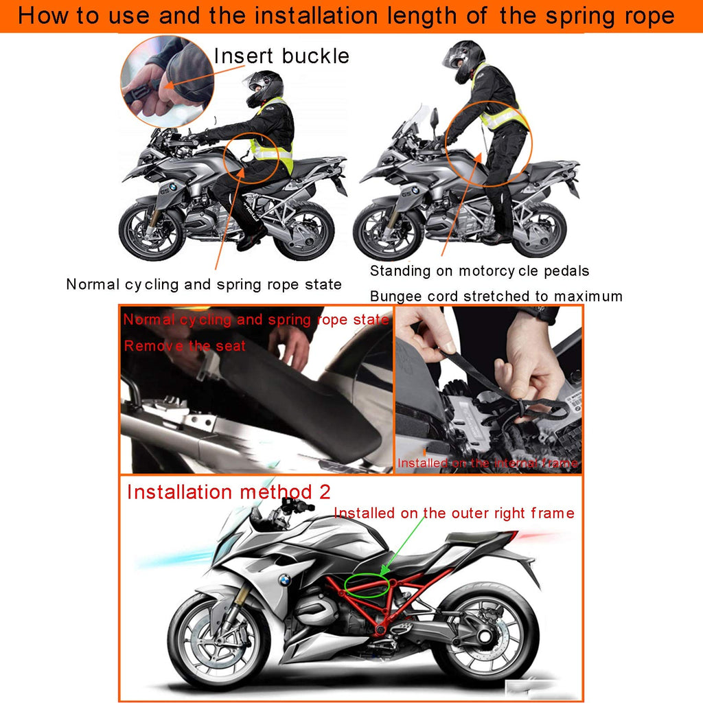 Reflective Protective Airbag Vest Motorcycle Anti-Fall Vest 600D Canvas Fabric, Wear-Resistant and Breathable Washable (No CO2 Gas Cylinder) (Color : C Green, Size : Small)