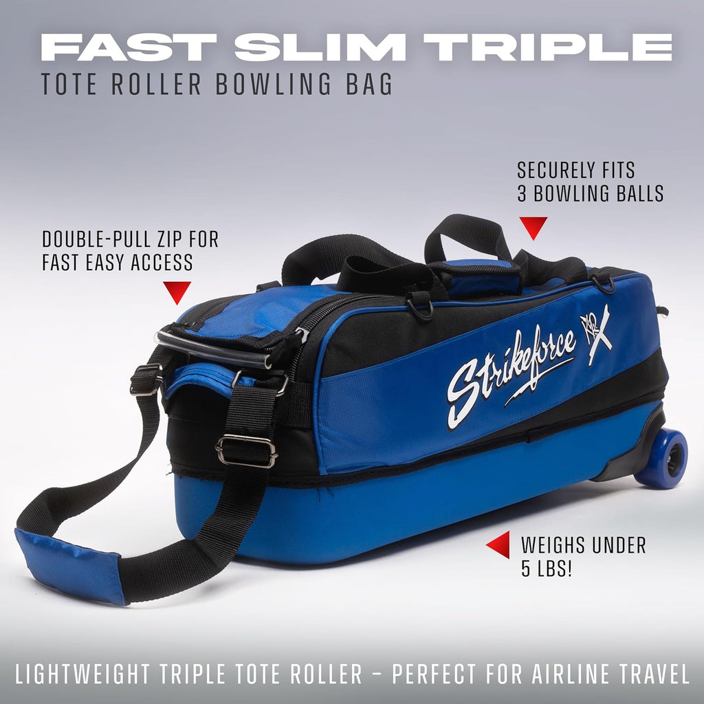 KR Strikeforce Fast Slim Triple Tote - Black
