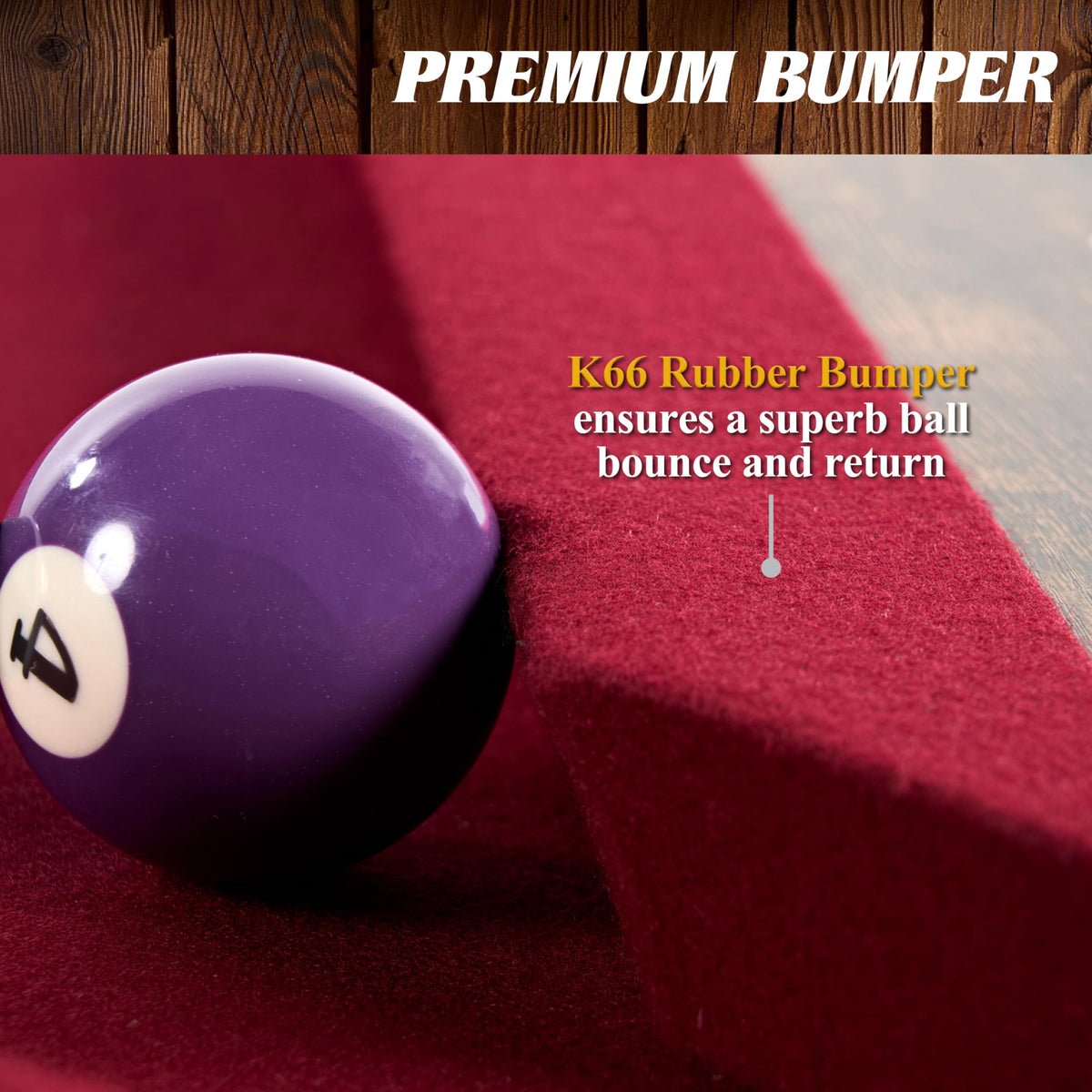 Barrington Billiards Drop Pocket Pool Table with Complete Accessory Set