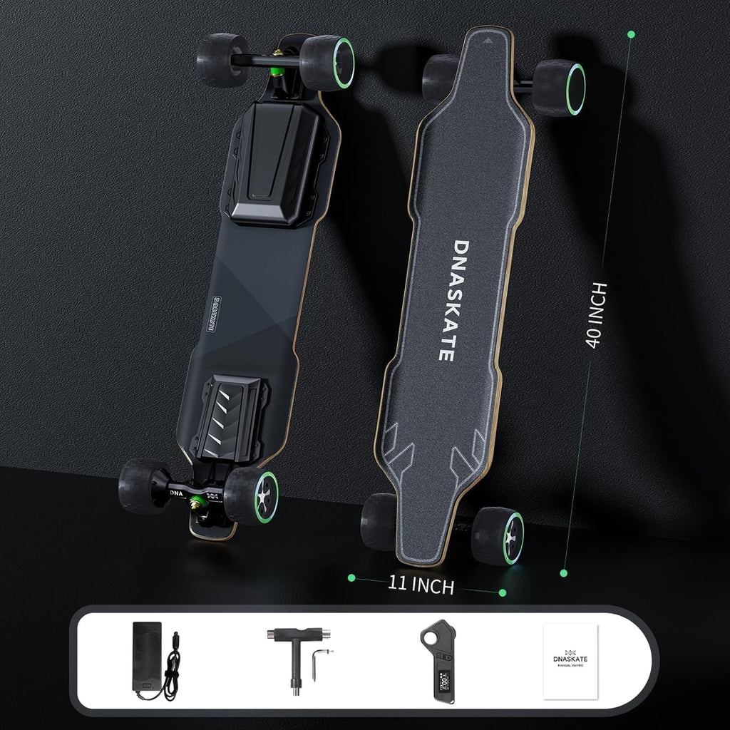 V4/V20 Electric Skateboard with Remote, 28 Mph Top Speed,22 Miles Range,1200W Hub-Motor, Longboard Skateboard for Adults ï¼Teens