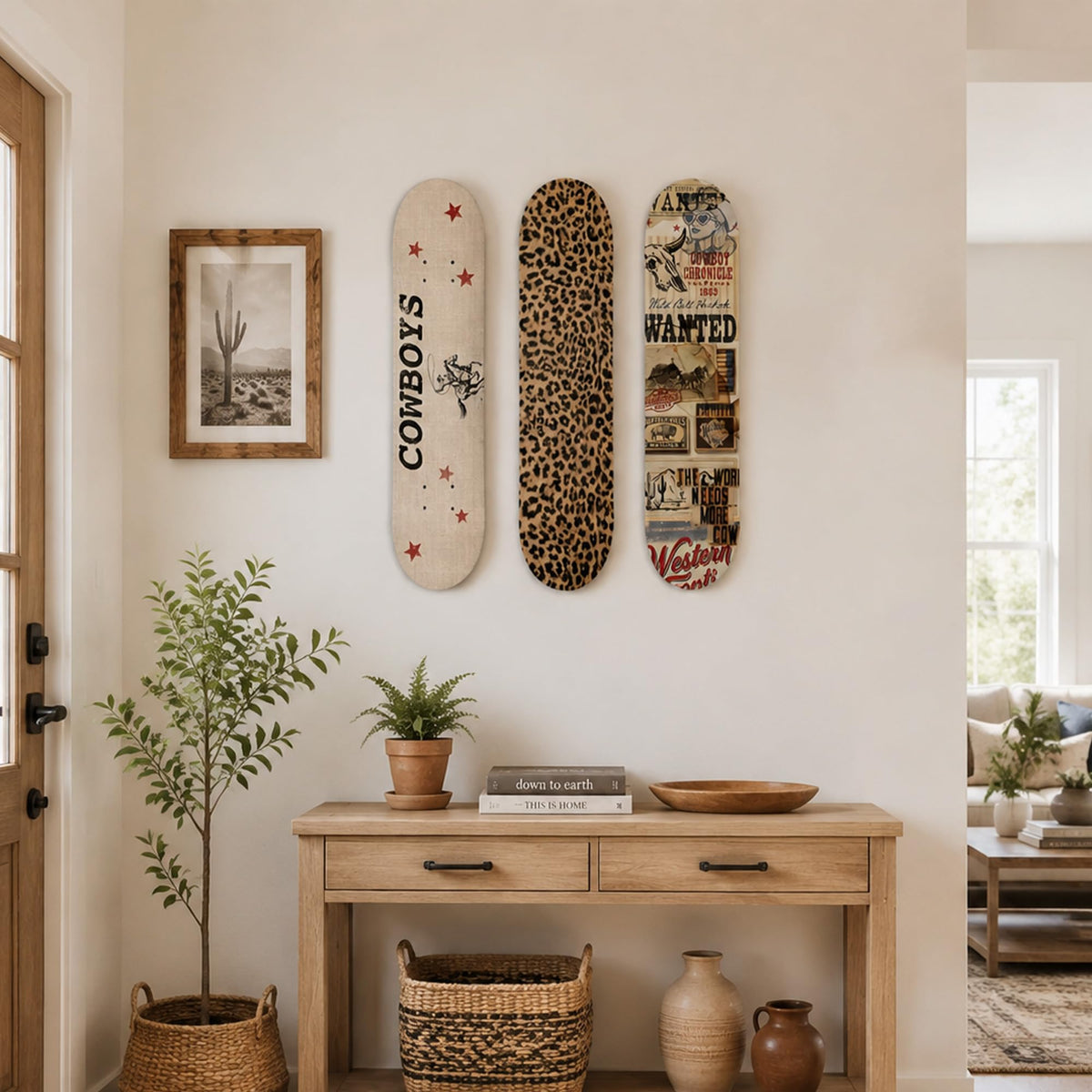 TwoDays Skateboard Wall Decor Set, Dolce Vita Ciao, 3 Decks
