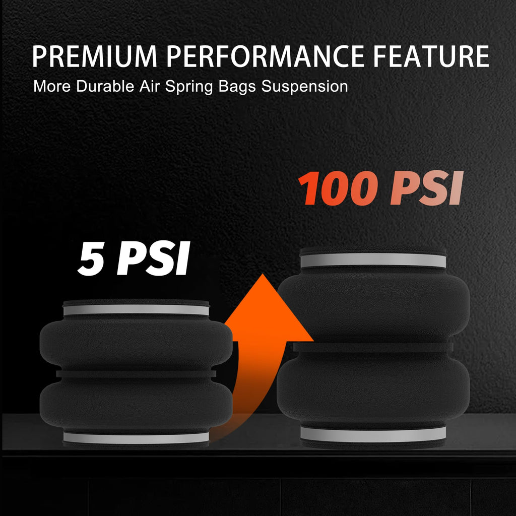 DEEAGLE Rear Air Bags Suspension for Silverado Sierra 3500HD 2500HD