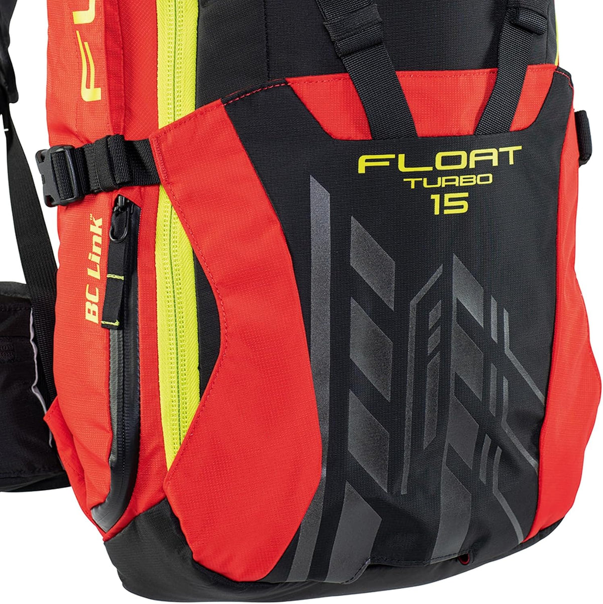 BCA Float 15 Turbo Avalanche Airbag 2.0 - Warning red/Black