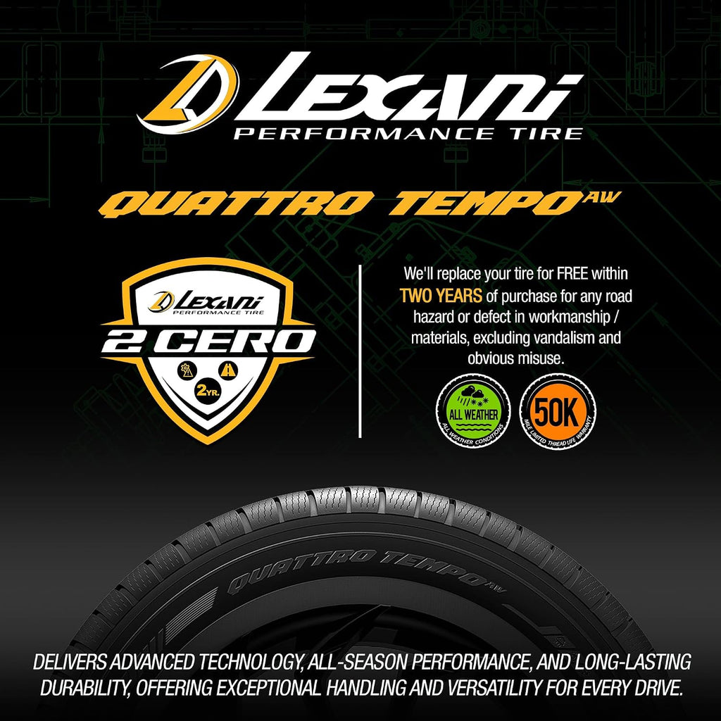 Lexani Quattro Tempo Tour AW All Weather P255/55R20 107H Passenger Tire