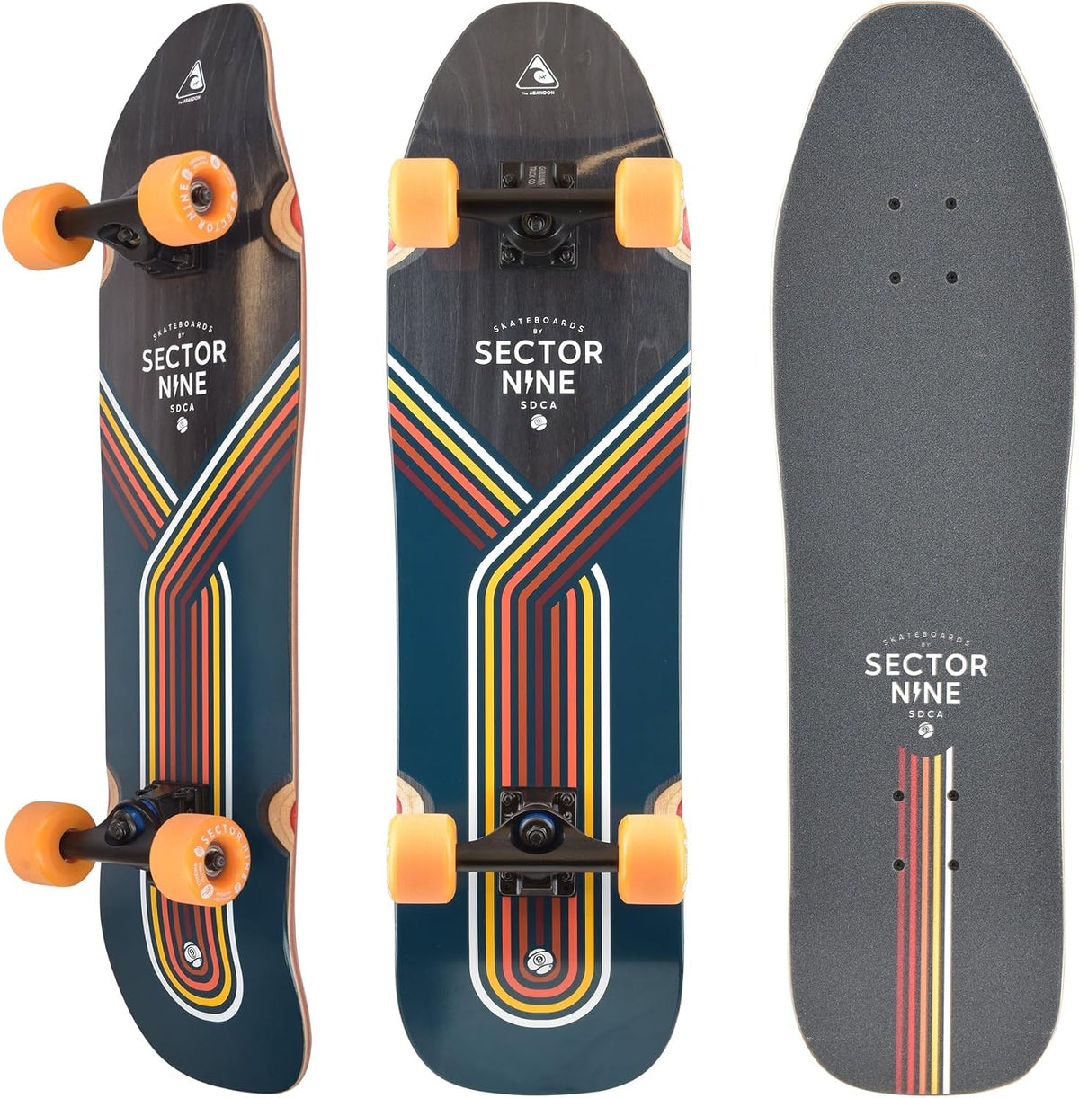 Sector 9 Abandon Shredder Complete Surfskate Skateboard - Factory Direct