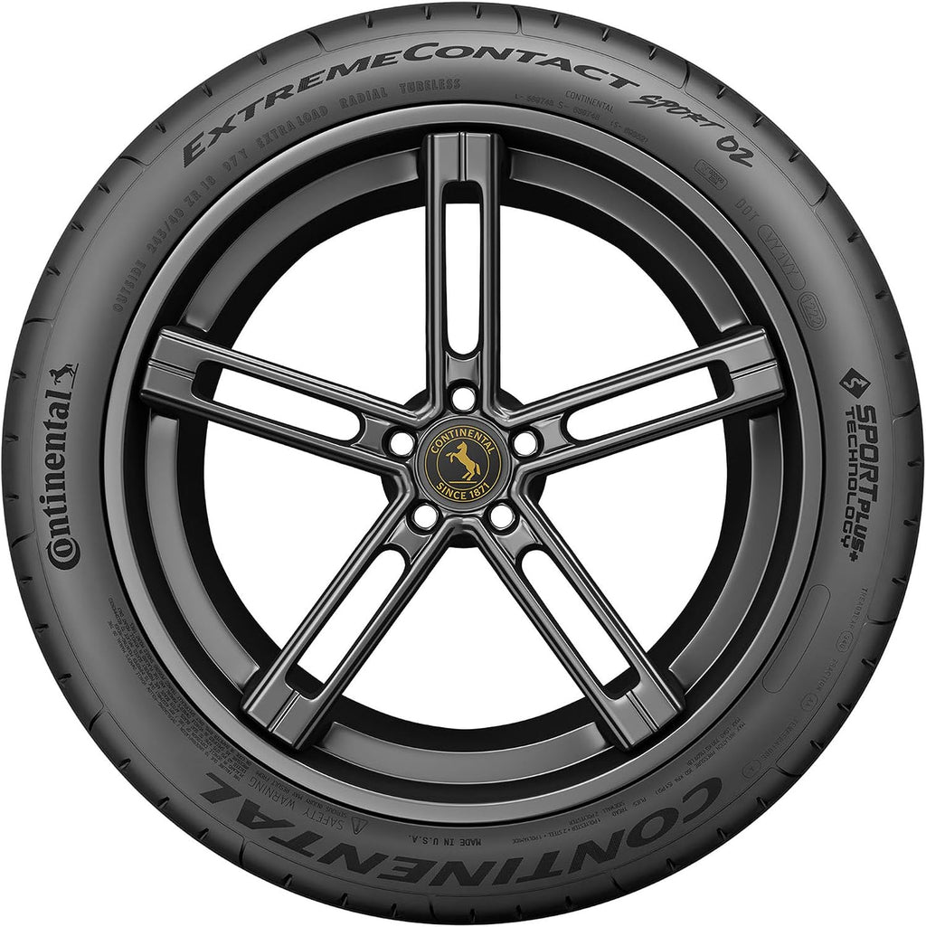 Continental ExtremeContact Sport 02 UHP Summer 205/50ZR15 86W Passenger Tire