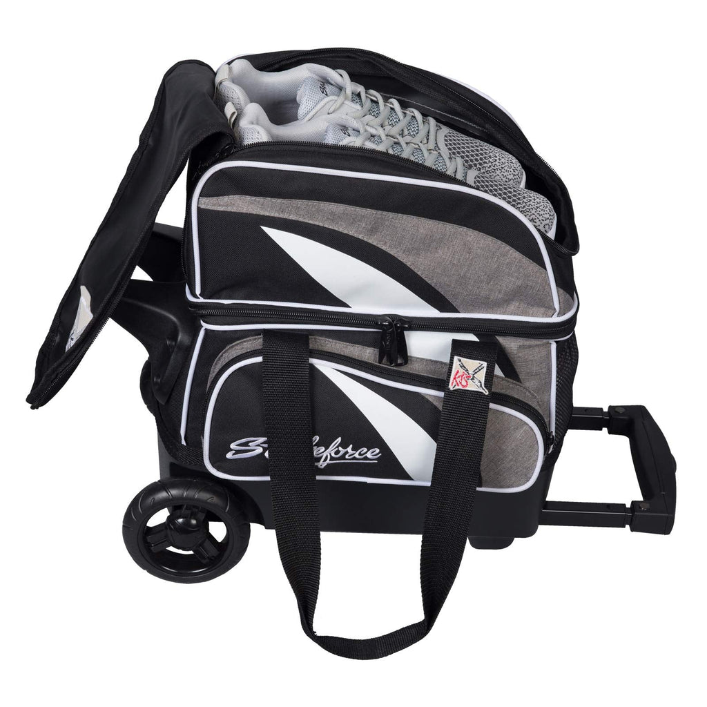 KR Strikeforce Cruiser Single Bowling Ball, Shoe and Accessory Roller Bowling Bag