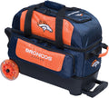 NFL Two Ball Bowling Roller Bag with Ball, Shoe and Accessory Pockets