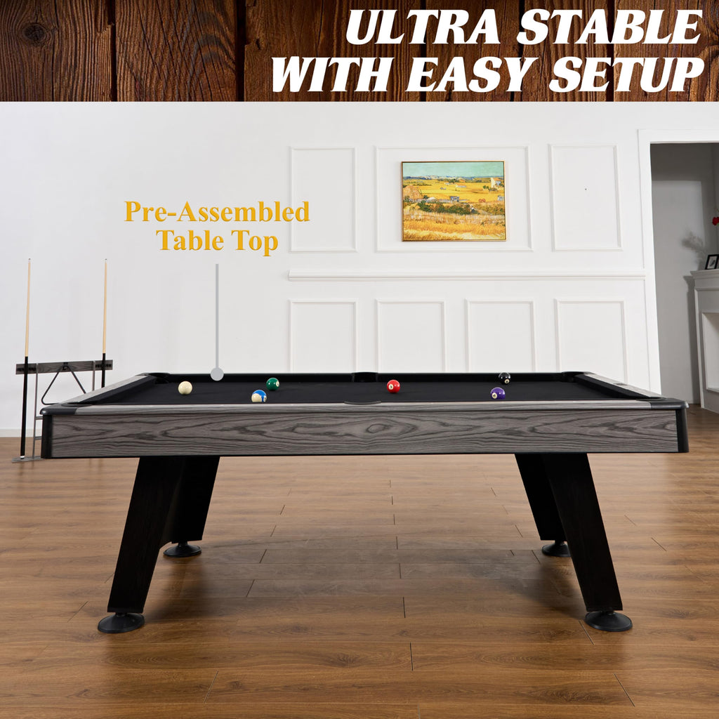 Barrington Billiards Drop Pocket Pool Table with Complete Accessory Set
