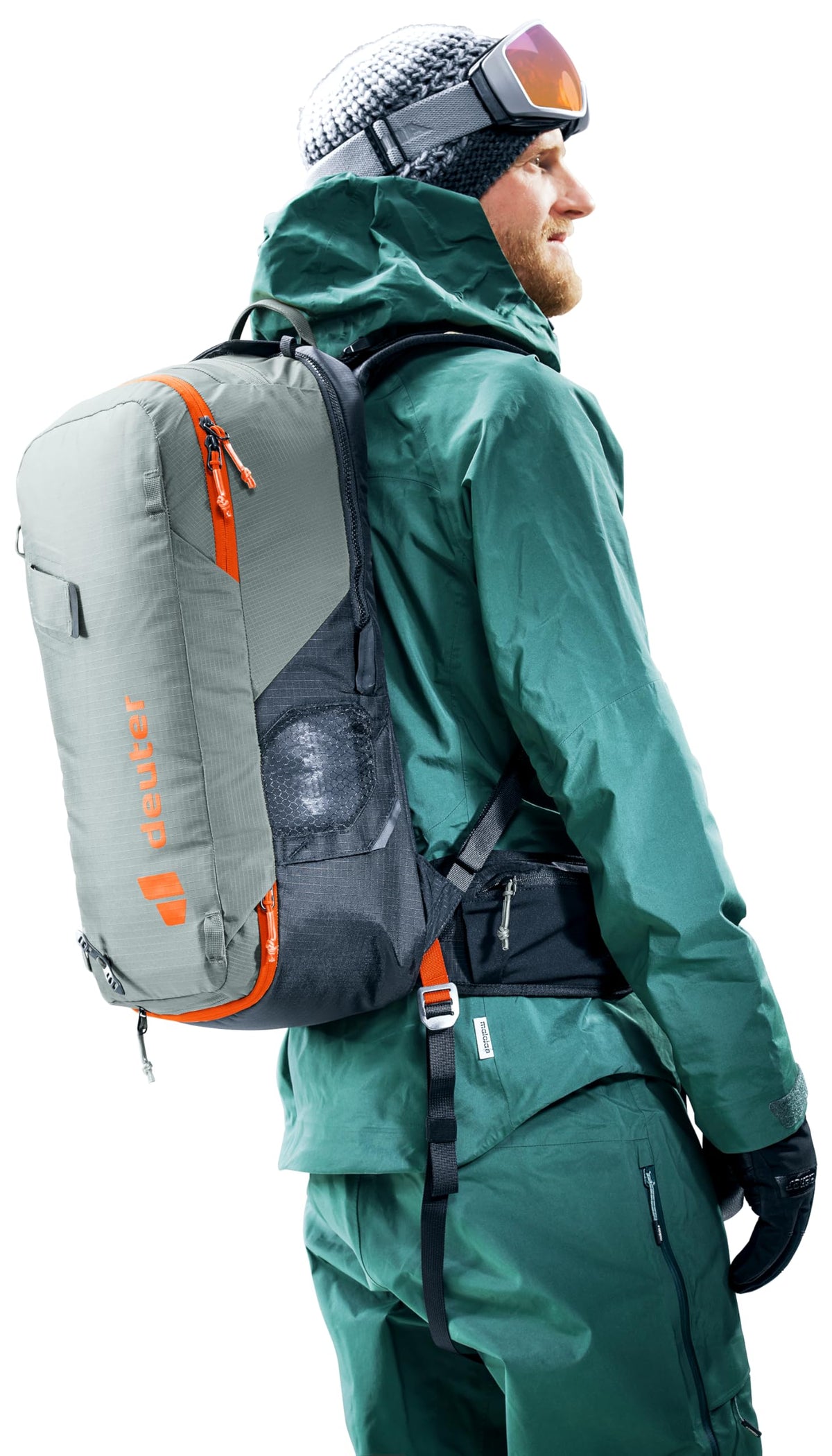 Deuter Alproof Lite 22 Avalanche Backpack - Chestnut-Black