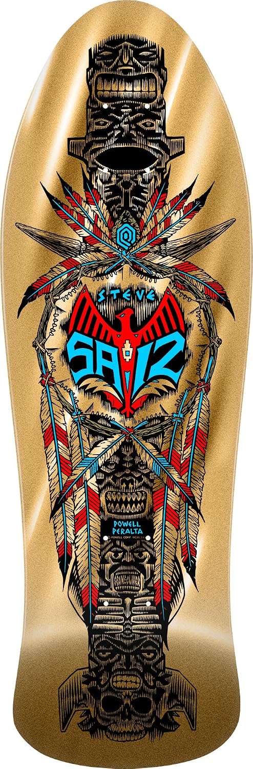 Powell Peralta Steve Saiz Totem Classic Skateboard Decks