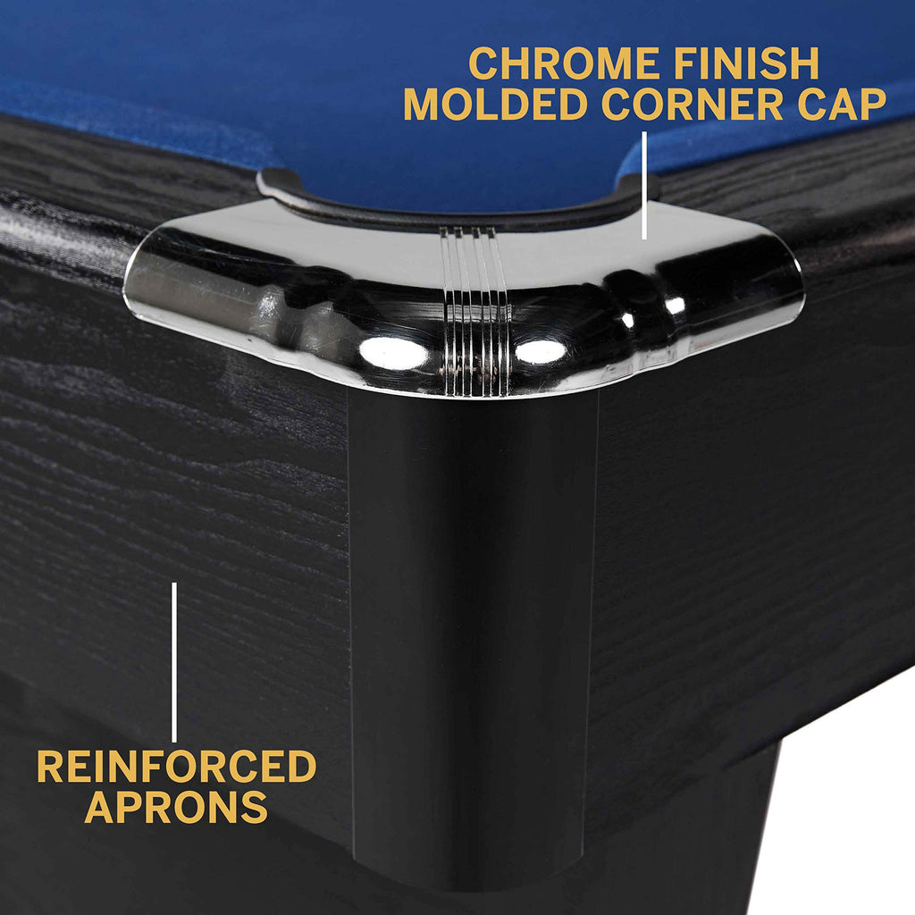 Barrington Billiards Drop Pocket Pool Table with Complete Accessory Set