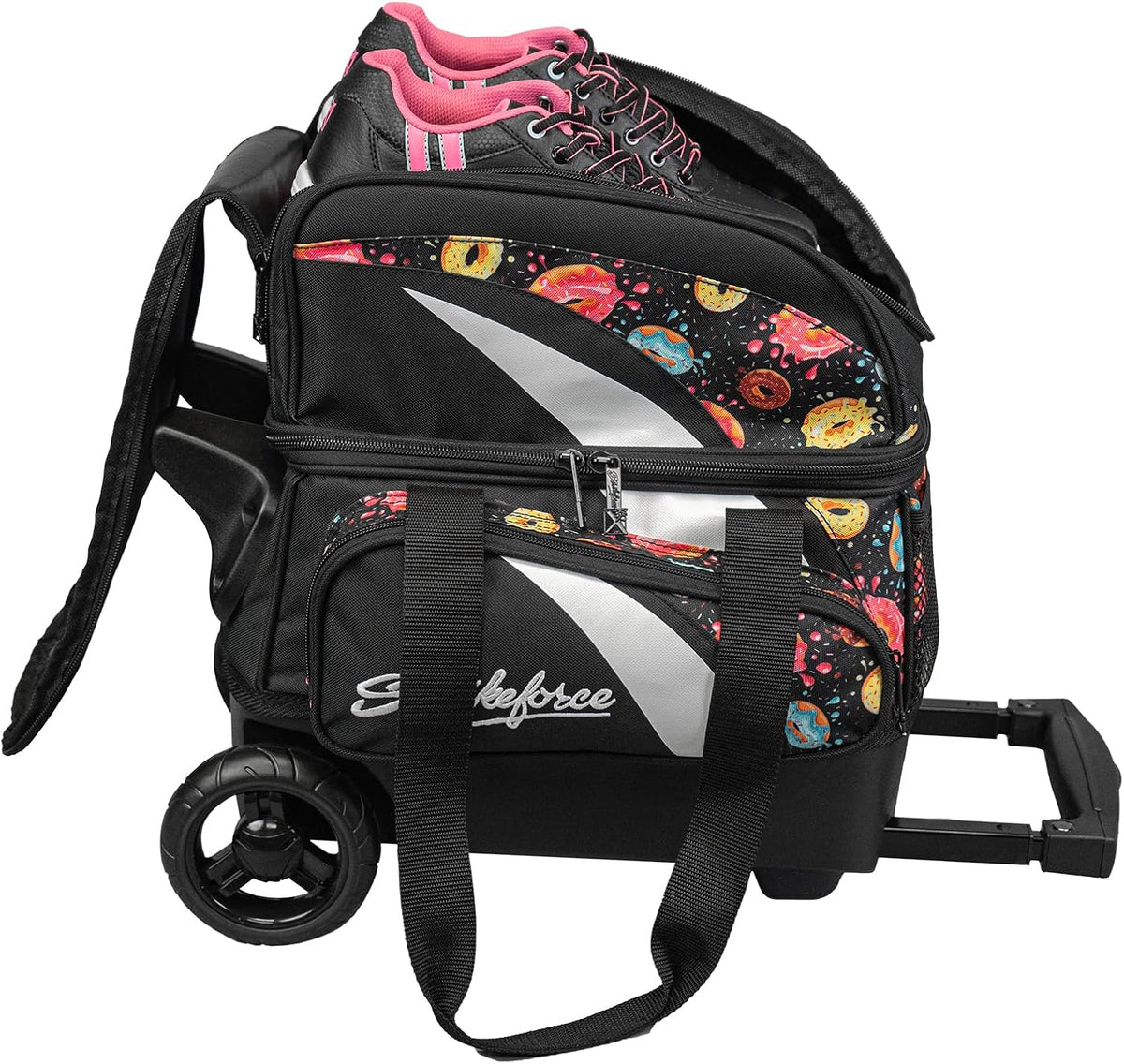 KR Strikeforce Cruiser Single Bowling Ball, Shoe and Accessory Roller Bowling Bag