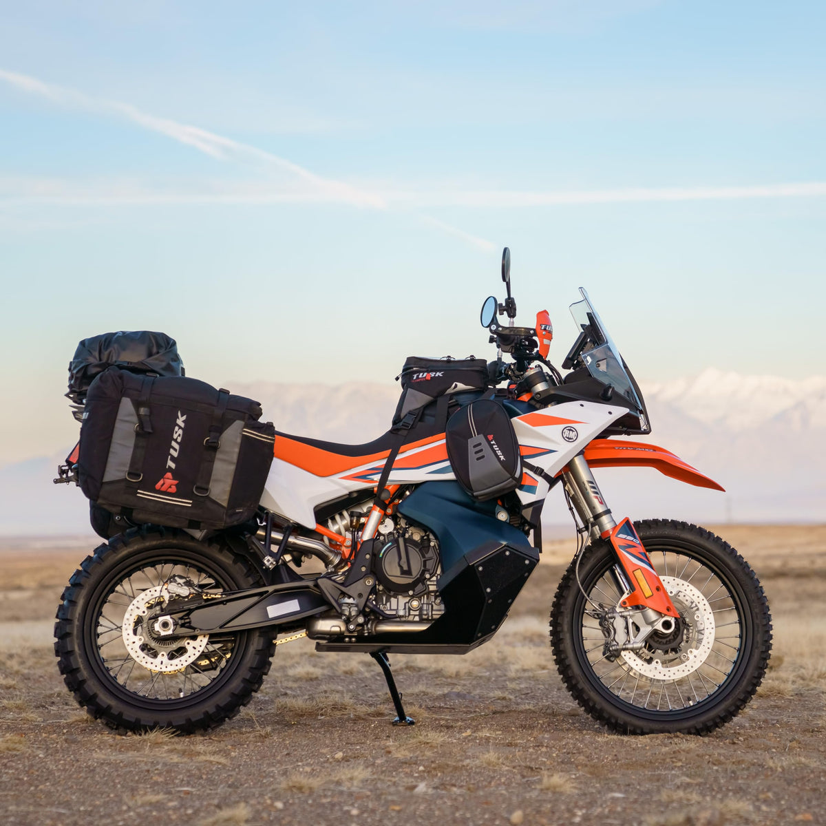 Tusk 2Track Adventure Tire Rear 150/70B-18 (70T) â Dual-Sport Motorcycle Tire, Directional Knobby Tread, Durable Bias Construction, DOT Compliant