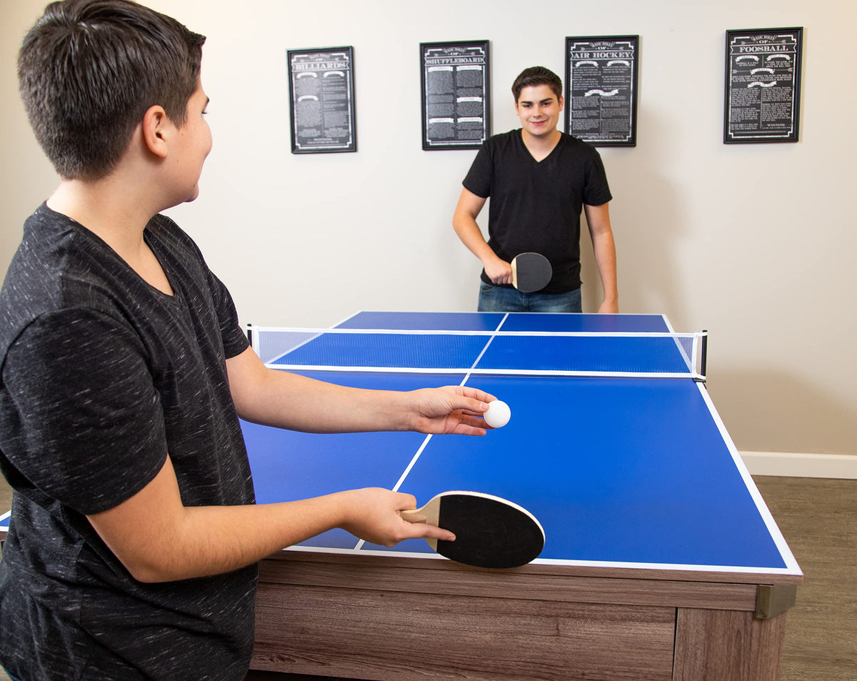 Hathaway Pool Table Combo Set with Benches