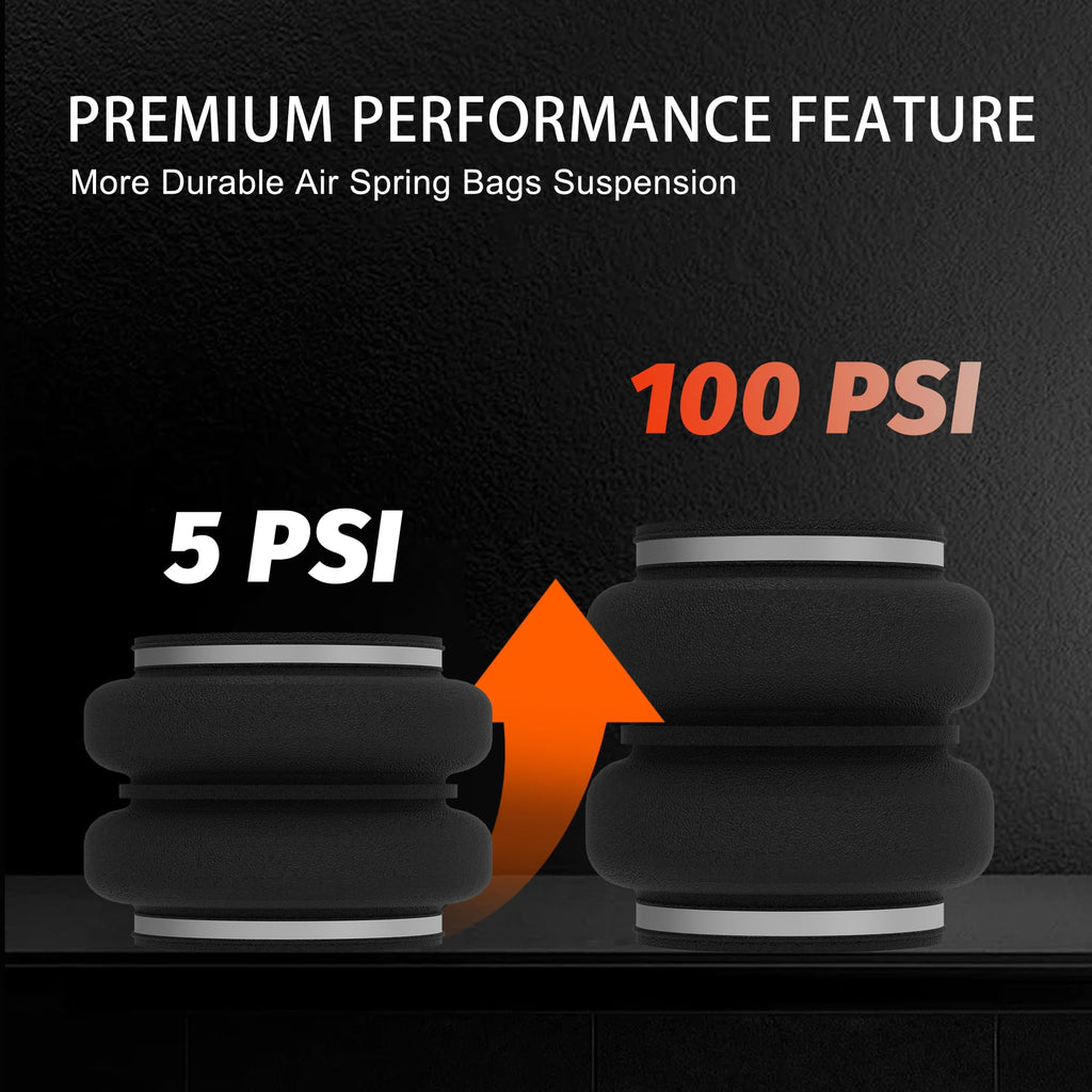 DEEAGLE Rear Air Bags Suspension for Silverado Sierra 3500HD 2500HD