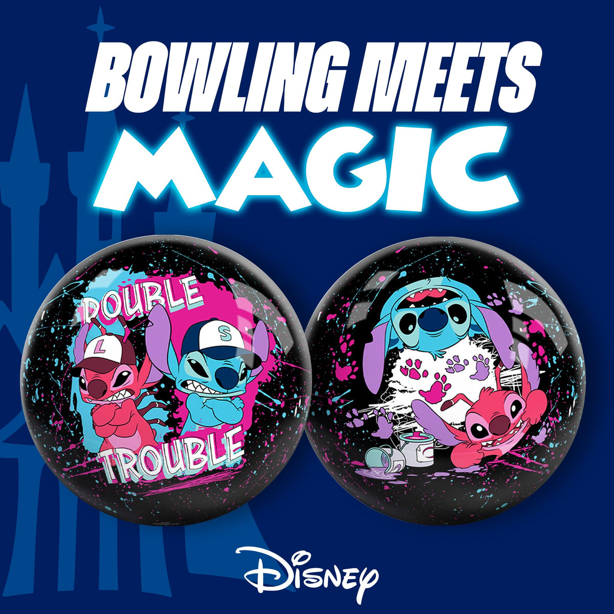 KR Strikeforce Disney Lilo & Stitch Undrilled Bowling Ball