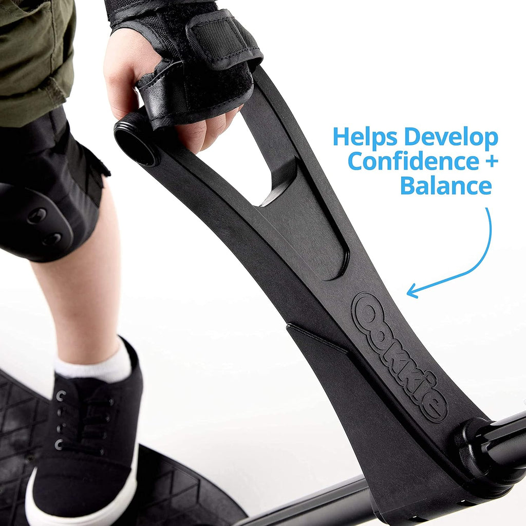 Ookkie Kids Learner Skateboard, Helps Develop Balance & Self Confidence, 4-in-1 Skateboard, Easy Setup, Gift Idea