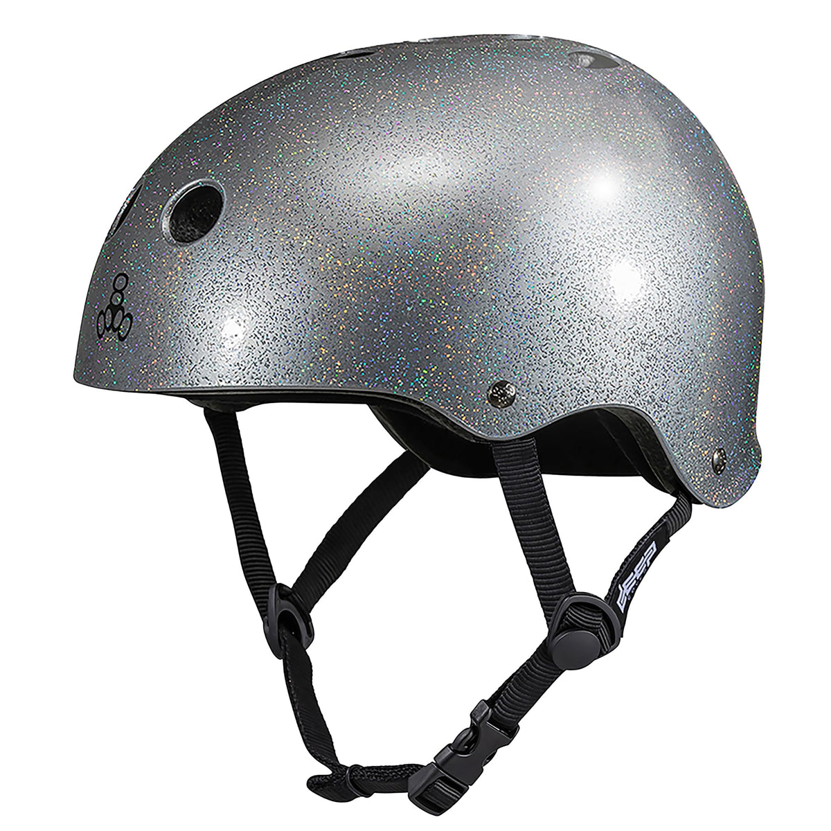 Triple Eight Deep Cover Helmet - Ideal for Skateboarding, Bicycling, BMX, and Roller Skating