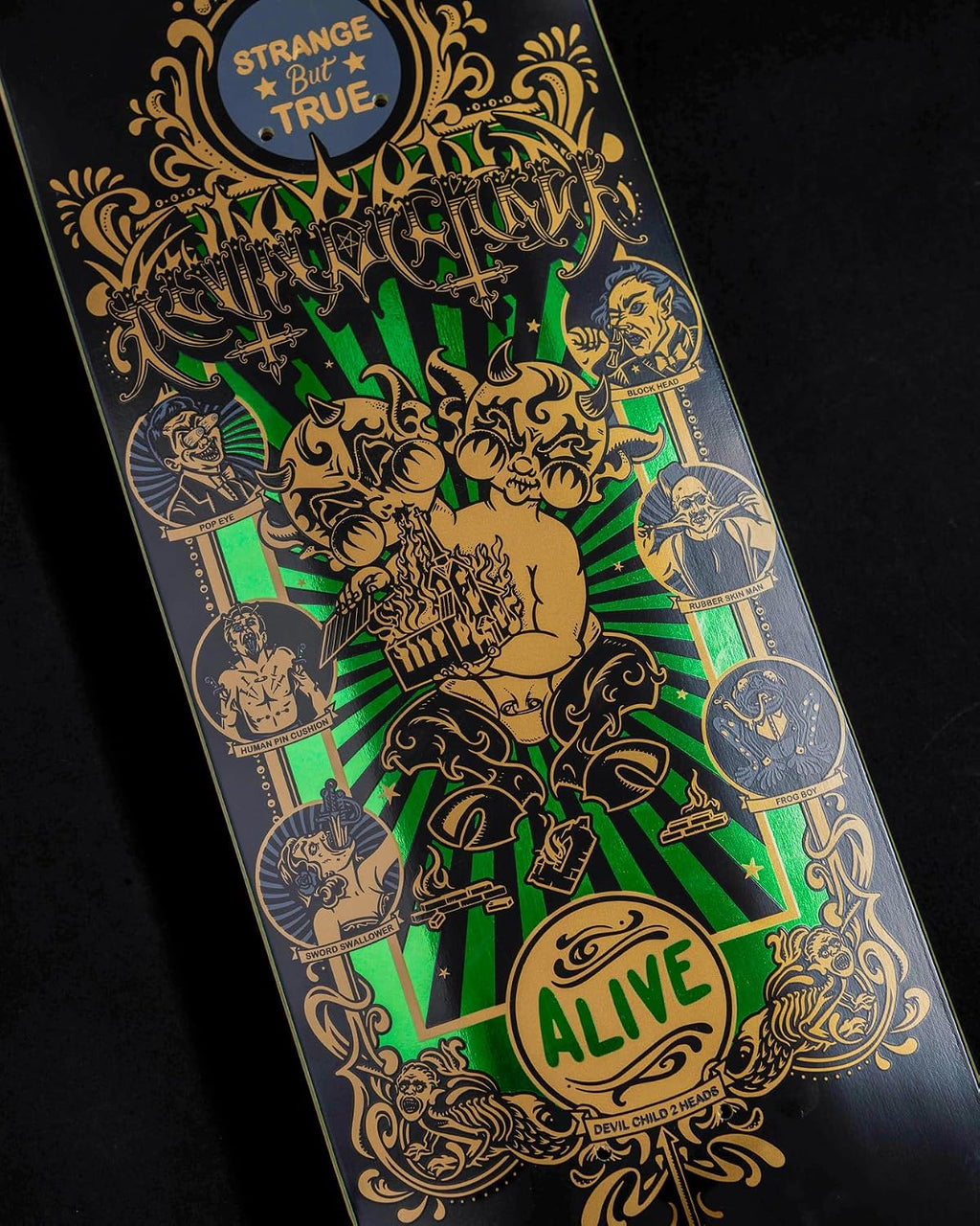 CREATURE Baekkel Sideshow Pro 8.25in x 32.04in Skateboard Decks