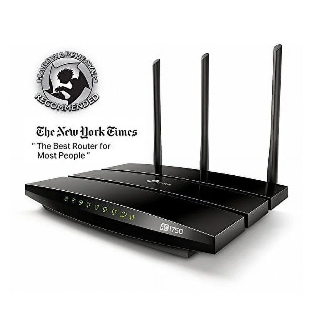 Restored TP-LINK Archer C7 AC1750 Wireless Dual Band Gigabit Router (Refurbished)