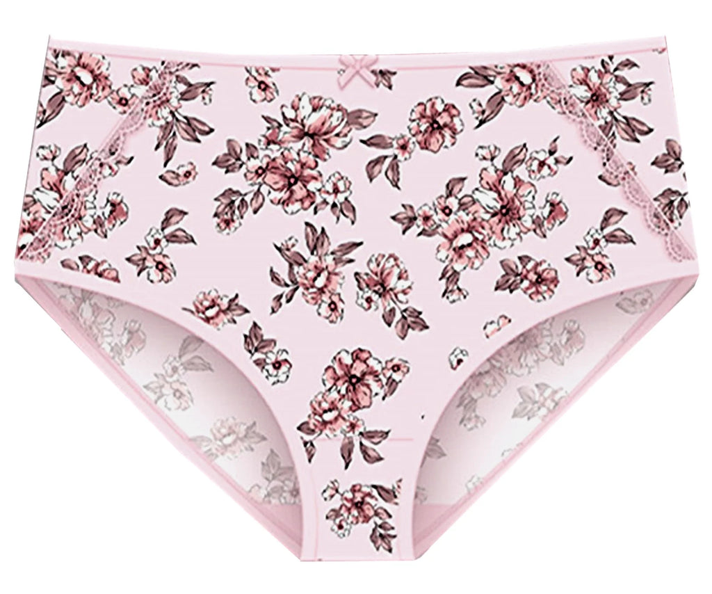 Delta Burke Women's Stretch Microfiber Brief Panties 5-Pack Size 7