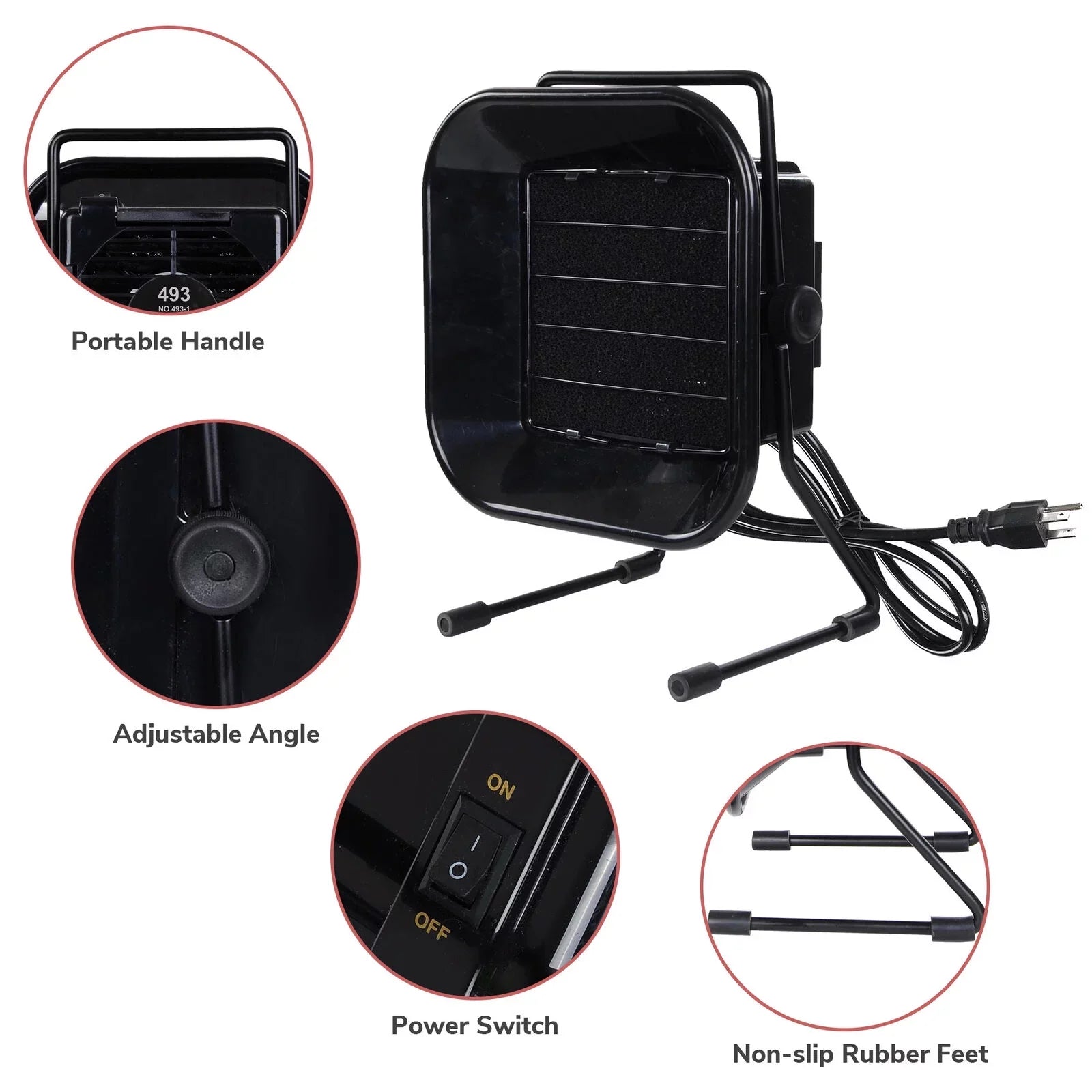Solder Smoke Absorber Remover Fume Extractor Air Filter Fan ESD Soldering 1000L