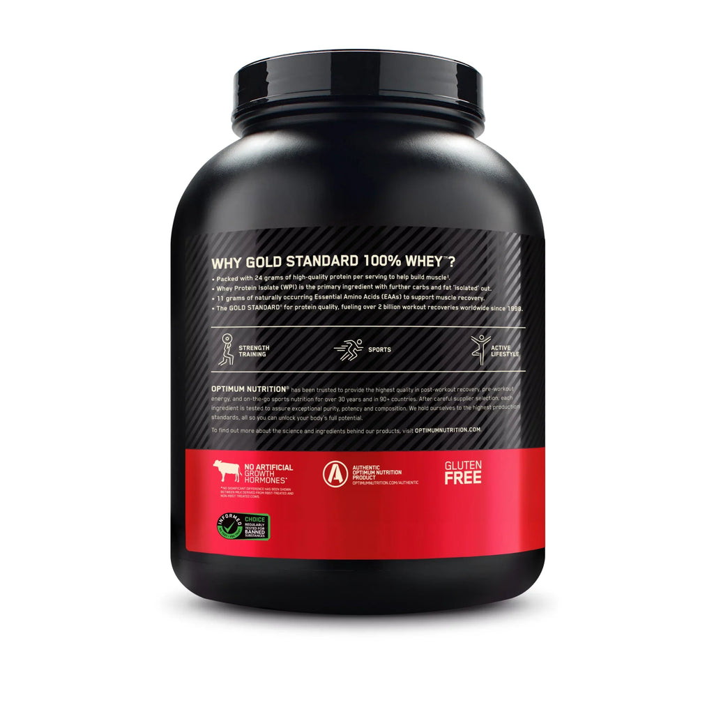 Optimum Nutrition, Gold Standard 100% Whey Protein Powder, Rocky Road, 5 lb, 72 Servings