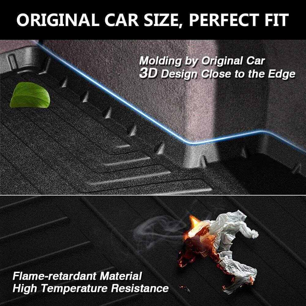 Cargo Mats Trunk Liner for Toyota Highlander 2020-2023 Waterproof Custom Mat