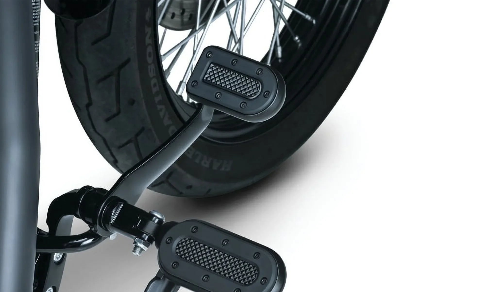 Kuryakyn Heavy Industry Black Brake Pedal Pad (KUR7038)