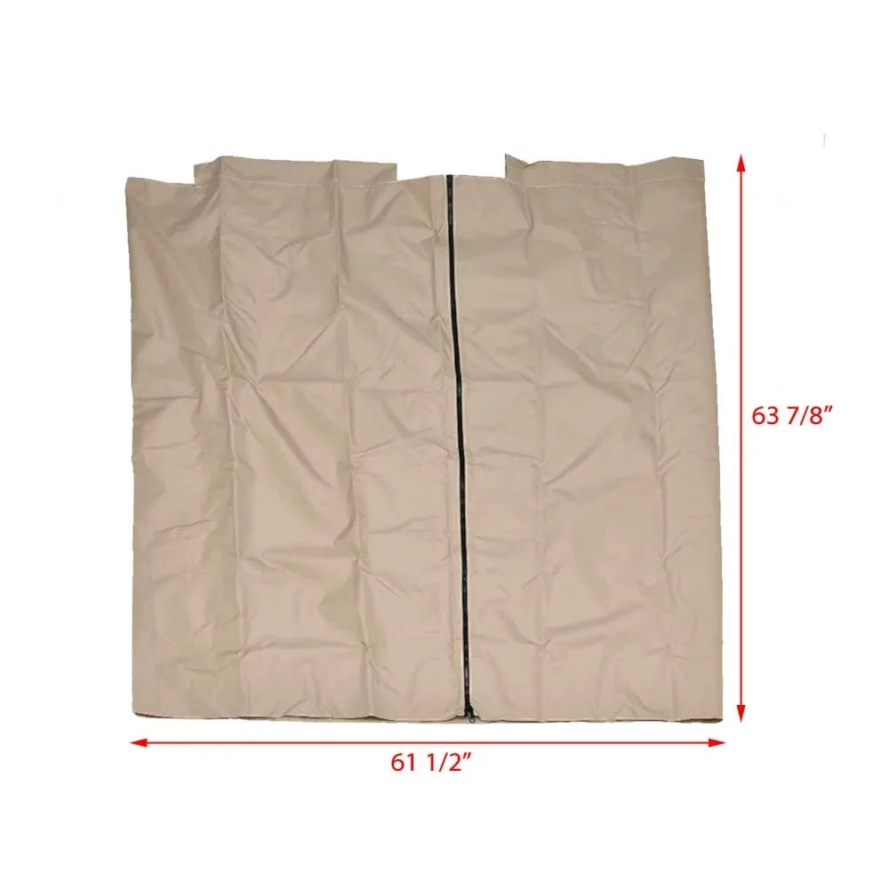Harris Pontoon Boat Privacy Curtain 2069208 | Grand Mariner 220 Dowco Light Sand 2012
