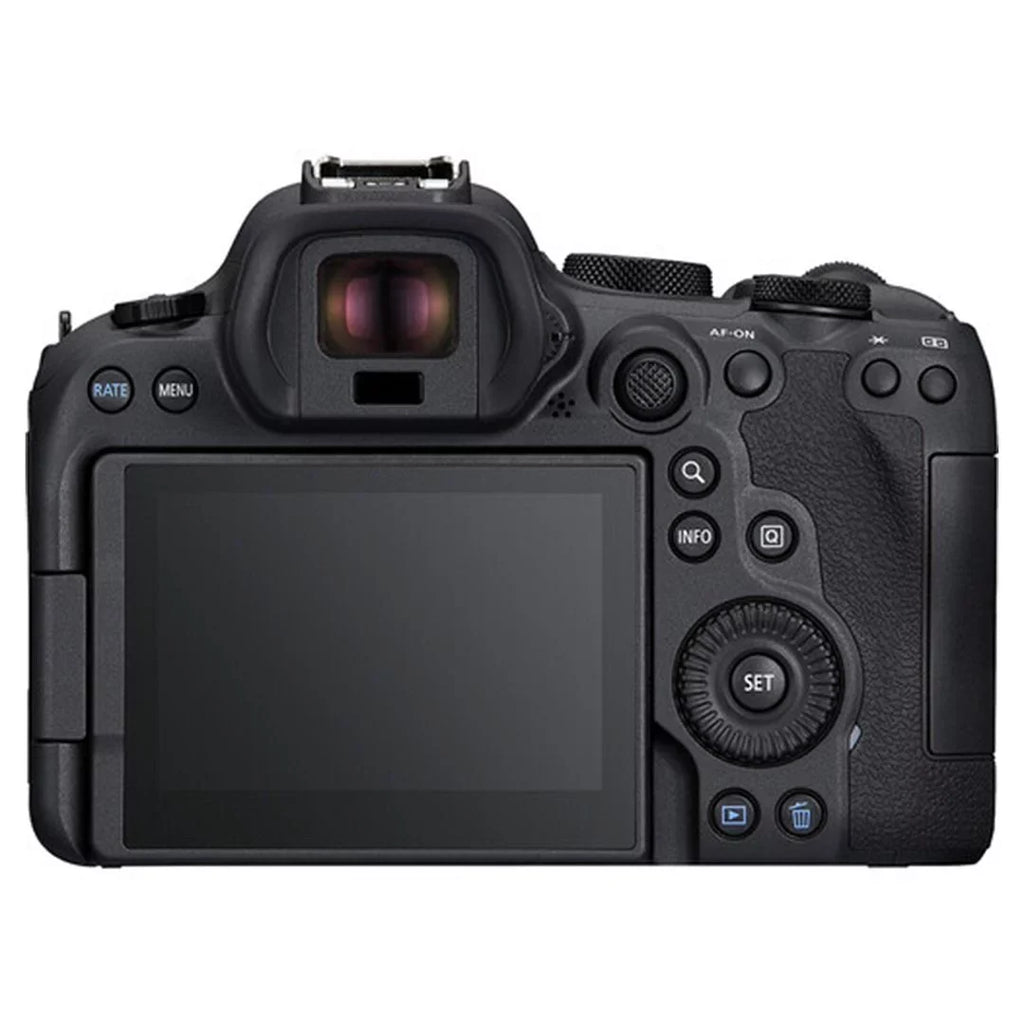 Canon EOS R6 Mark II Mirrorless Camera with RF 24-105mm f/4-7.1 IS STM Lens + 2 Pack SanDisk 128GB Memory Card + ZeeTech Accessory Bundle