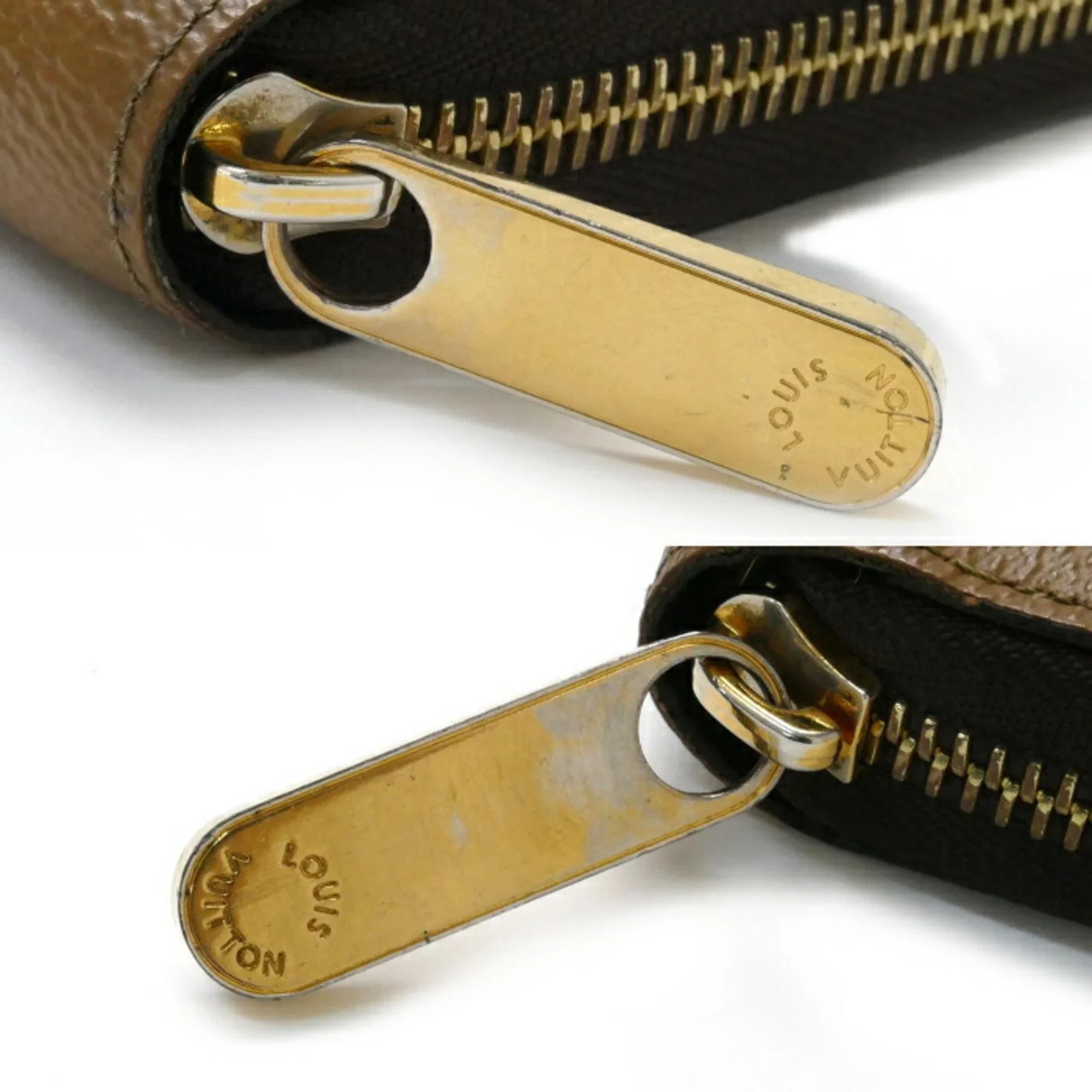 Pre-Owned LOUIS VUITTON Monogram Giant Long Wallet Round Zipper Zippy M69353 Unisex (Good)