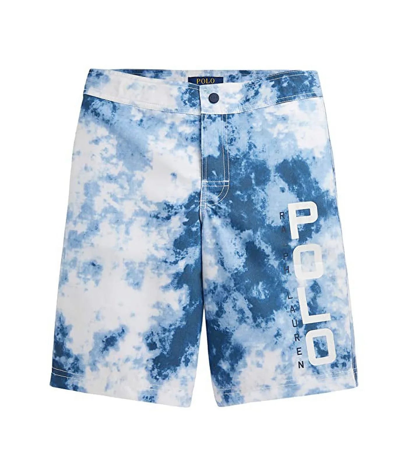 Polo Ralph Lauren Childrens TIE DYE MULTI Wear Boys Sanibel Swim Trunk, Size Small(8)
