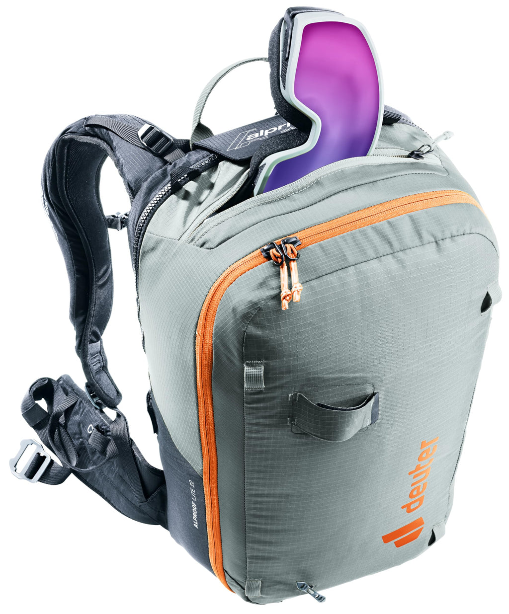 Deuter Alproof Lite 22 Avalanche Backpack - Chestnut-Black