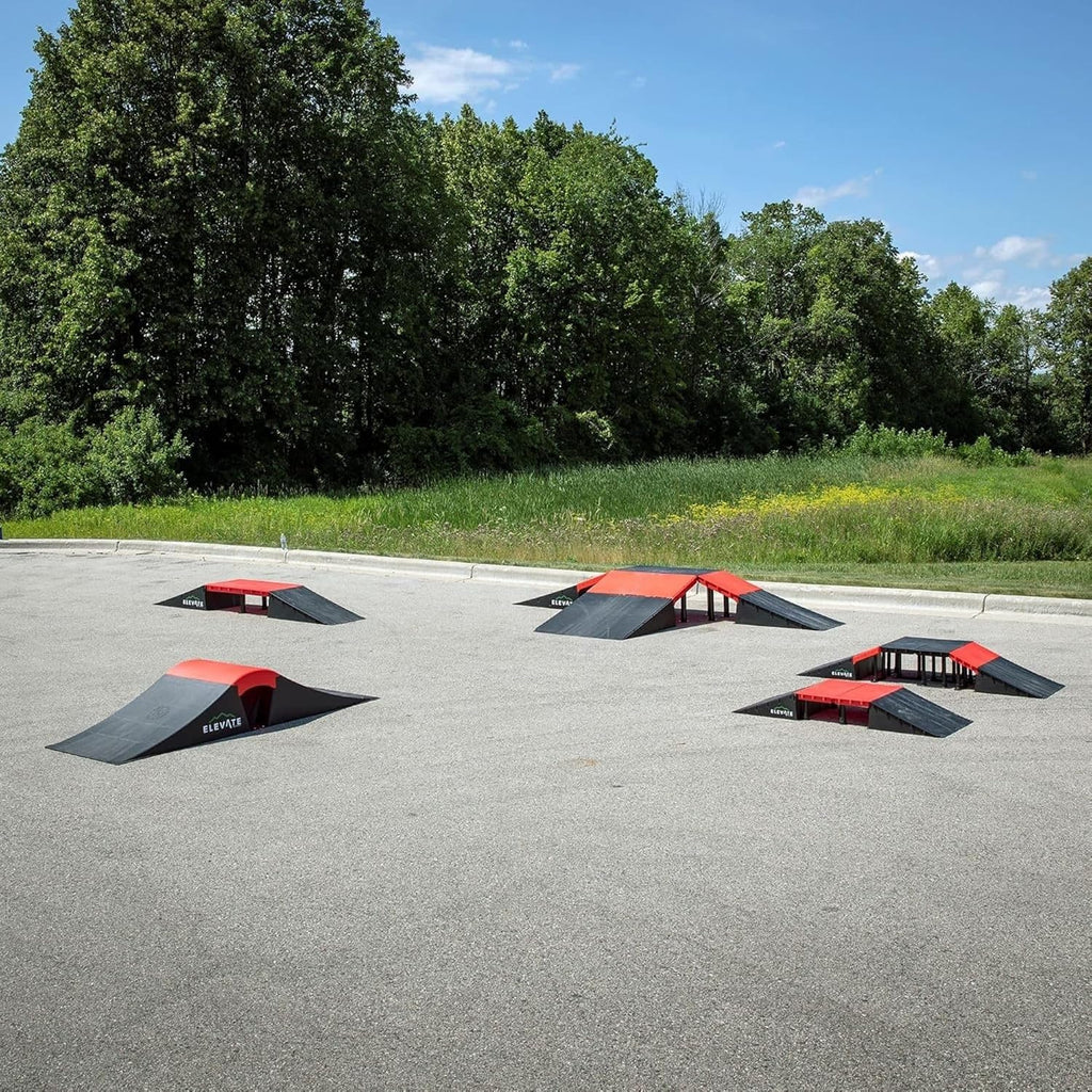 Mini EZ-Link Skateboard Ramps, Scooters, BMX, RC, 600 lb, Elevate Outdoor