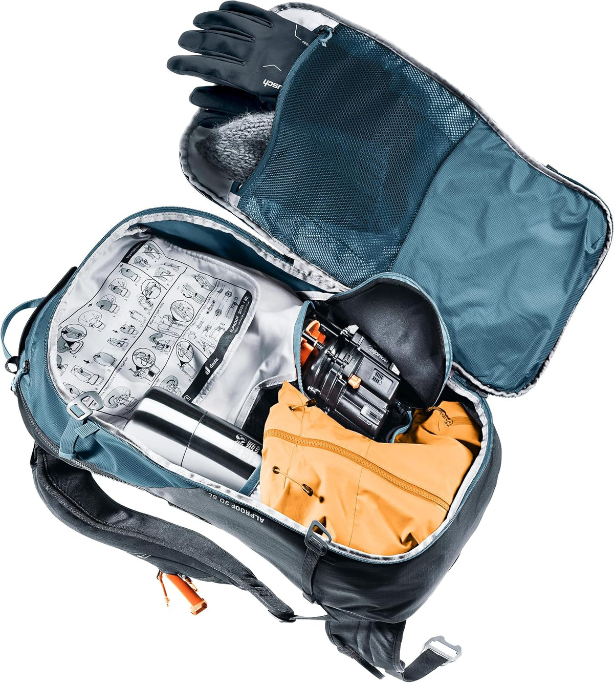 Deuter Womenâs Alproof 30L SL Avalanche Backpack - Atlantic-Black