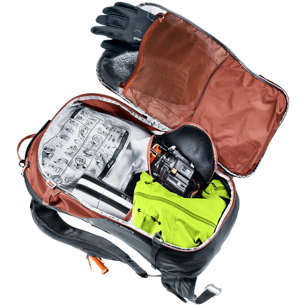 Deuter Womenâs Alproof 30L SL Avalanche Backpack - Atlantic-Black